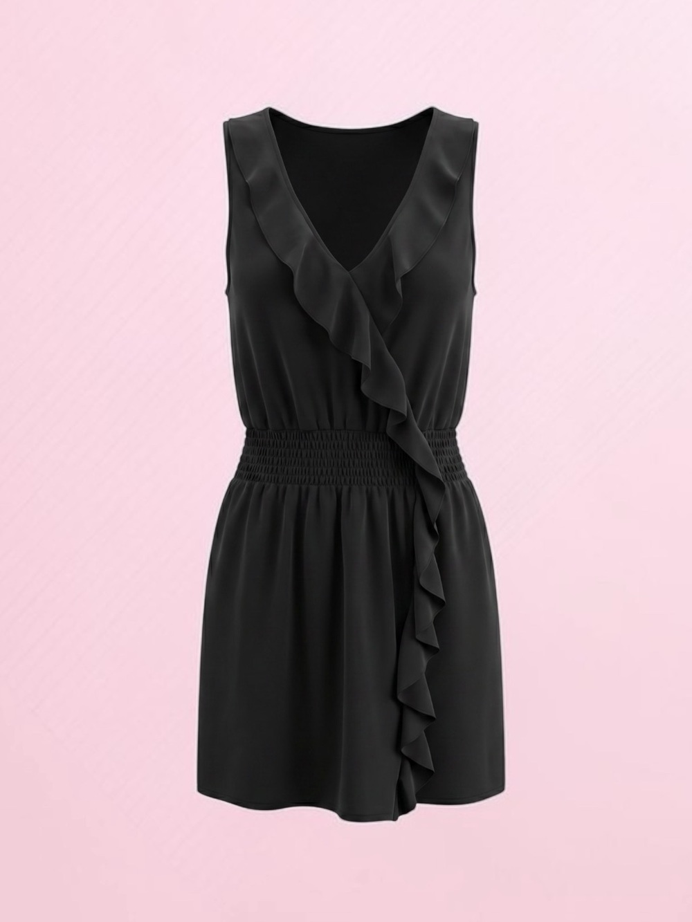 BECCA🎀Brand New🎀Ruffle Front Sleeveless Swim Coverup🎀Small🎀
